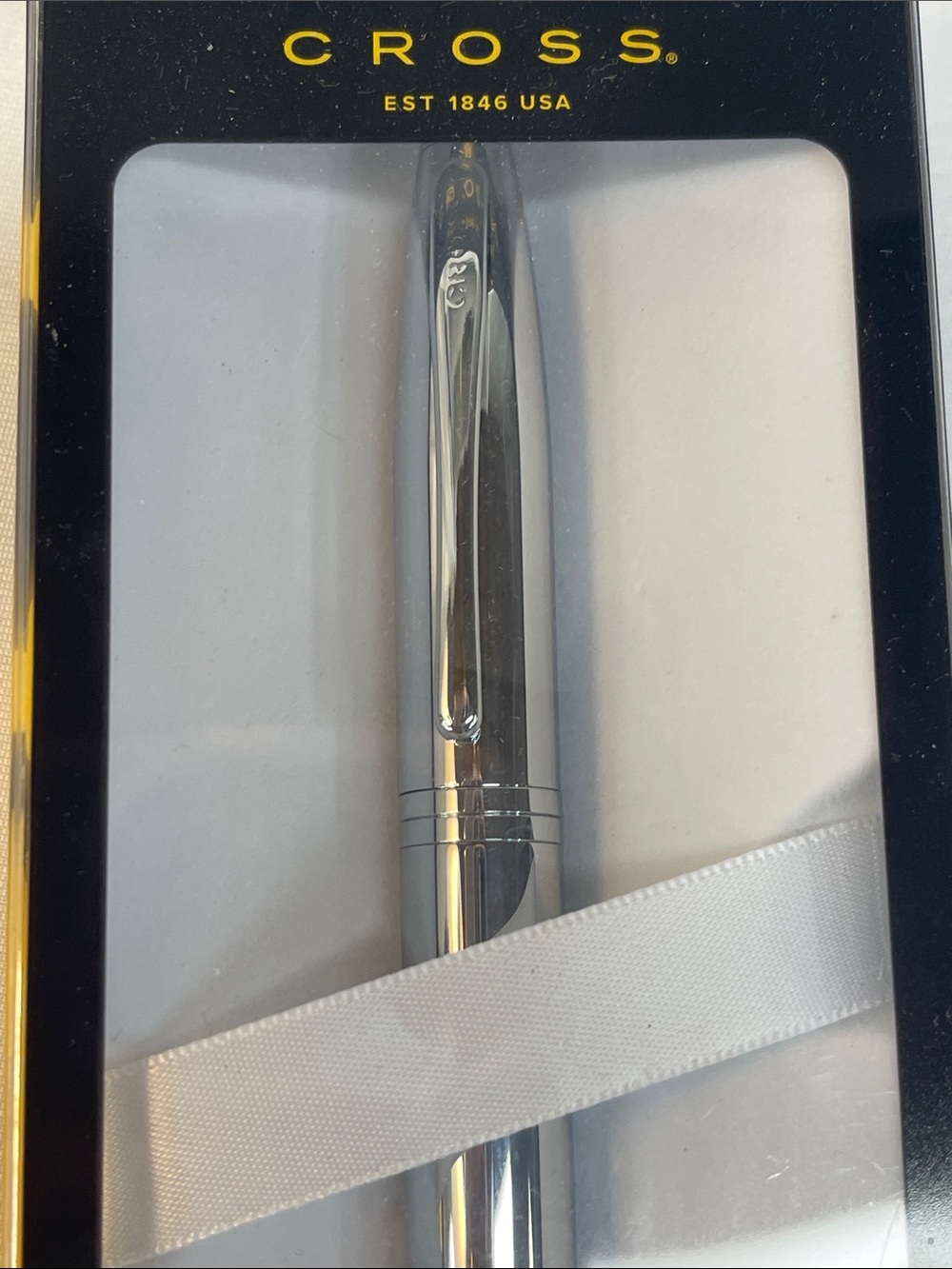 Cross Ballpoint Pen in Polished Silver New in box - Picture 5 of 15